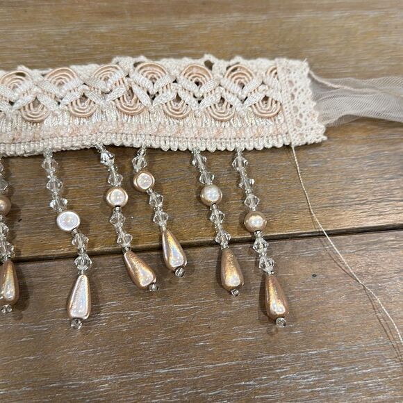 Free People x Curried Myrrh Mavis Soft Beaded Headband - Rare - Picture 5 of 12